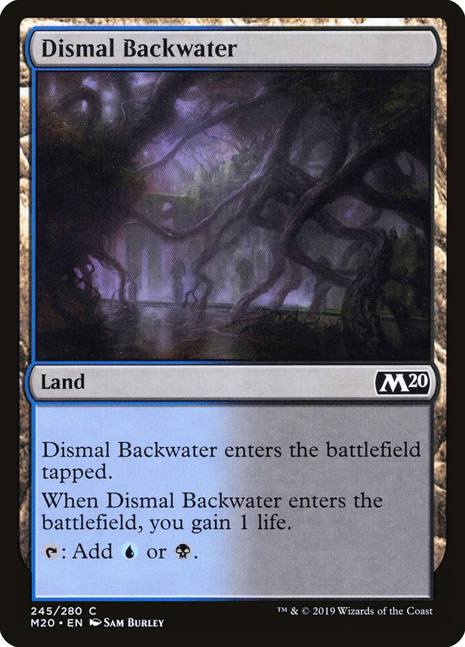 Dismal Backwater [Core Set 2020] | Exor Games Bridgewater