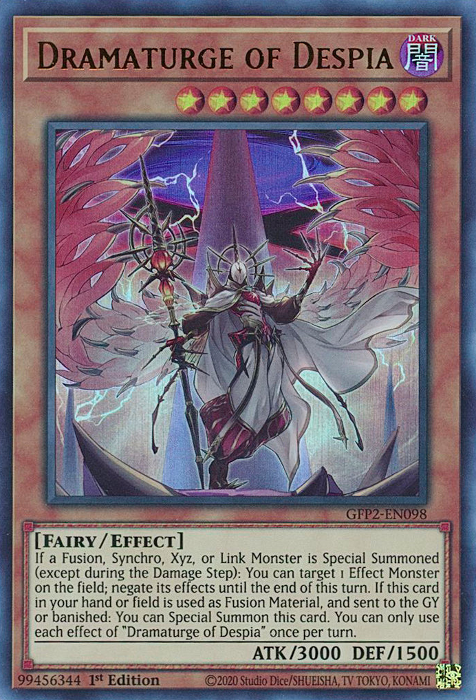 Dramaturge of Despia [GFP2-EN098] Ultra Rare | Exor Games Bridgewater