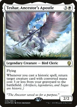 Teshar, Ancestor's Apostle [Dominaria Promos] | Exor Games Bridgewater