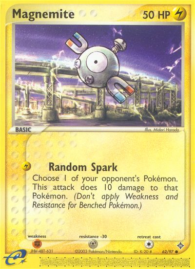 Magnemite (62/97) [EX: Dragon] | Exor Games Bridgewater