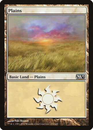 Plains (232) [Magic 2013] | Exor Games Bridgewater