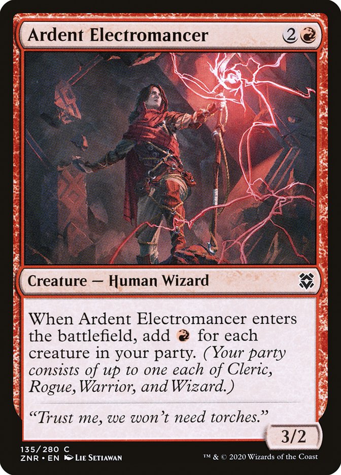 Ardent Electromancer [Zendikar Rising] | Exor Games Bridgewater