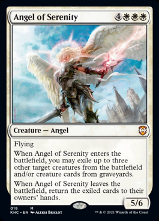 Angel of Serenity [Kaldheim Commander] | Exor Games Bridgewater