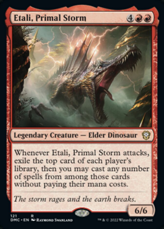 Etali, Primal Storm [Dominaria United Commander] | Exor Games Bridgewater