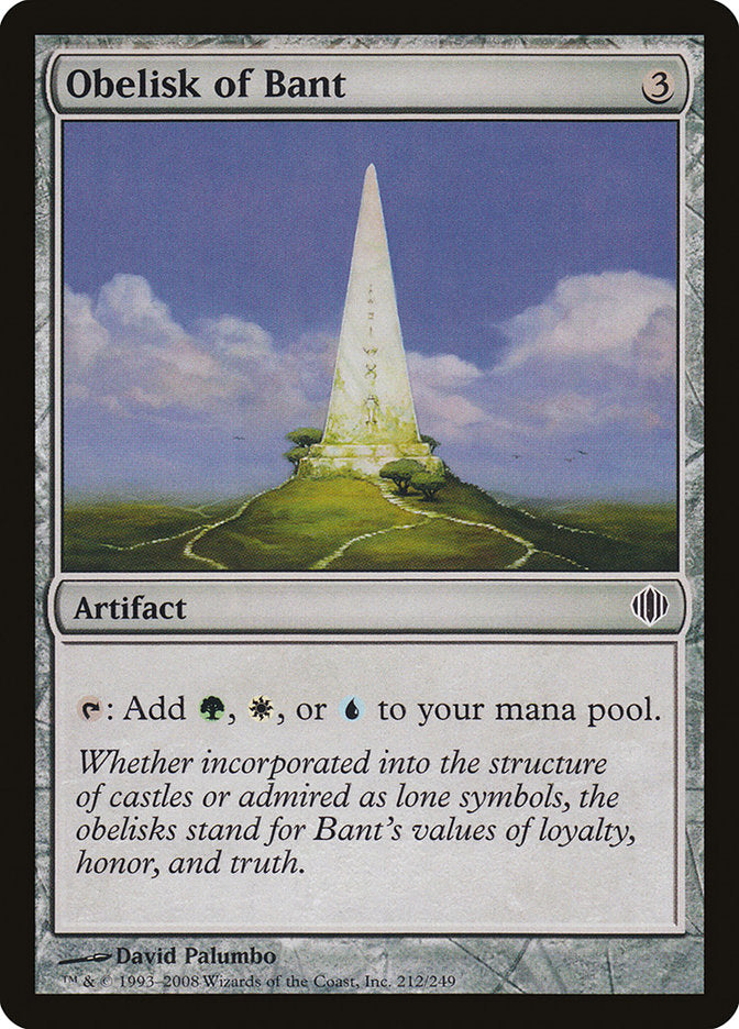 Obelisk of Bant [Shards of Alara] | Exor Games Bridgewater