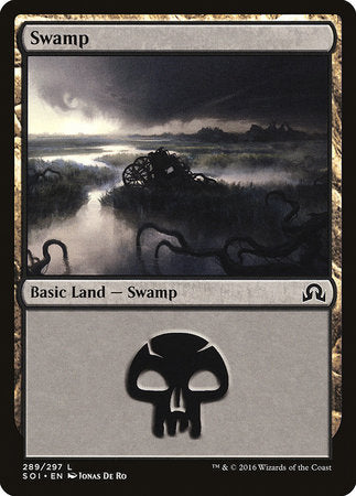 Swamp (289) [Shadows over Innistrad] | Exor Games Bridgewater