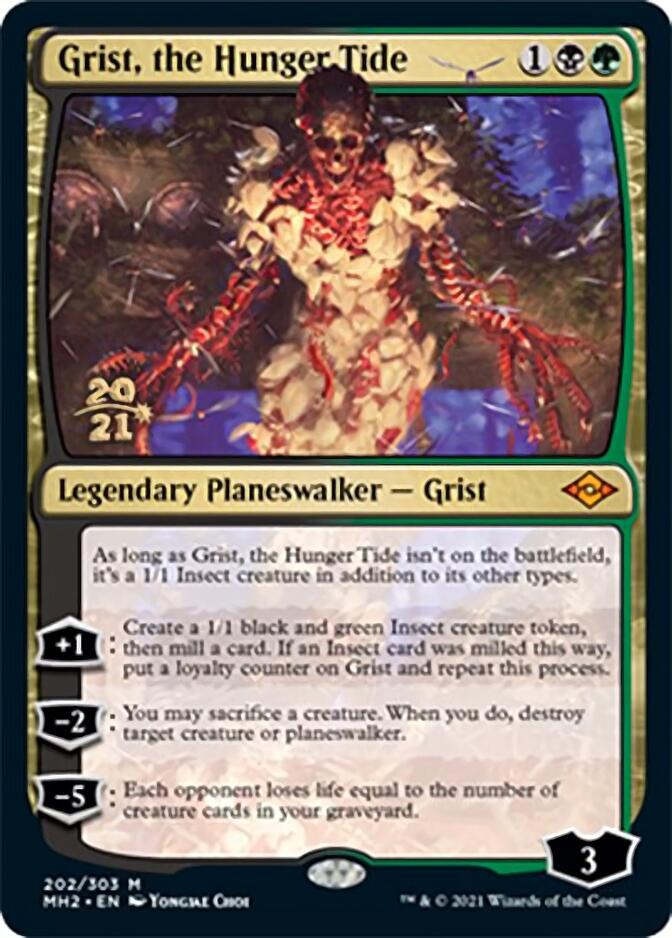 Grist, the Hunger Tide [Modern Horizons 2 Prerelease Promos] | Exor Games Bridgewater