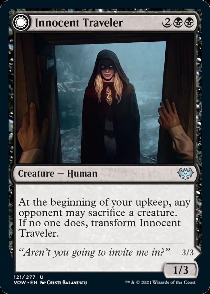 Innocent Traveler // Malicious Invader [Innistrad: Crimson Vow] | Exor Games Bridgewater