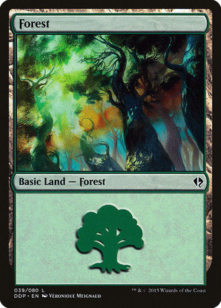 Forest (39) [Duel Decks: Zendikar vs. Eldrazi] | Exor Games Bridgewater