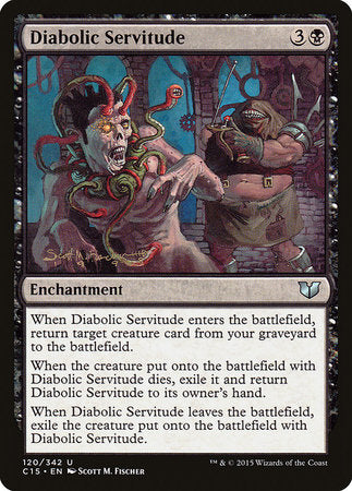 Diabolic Servitude [Commander 2015] | Exor Games Bridgewater