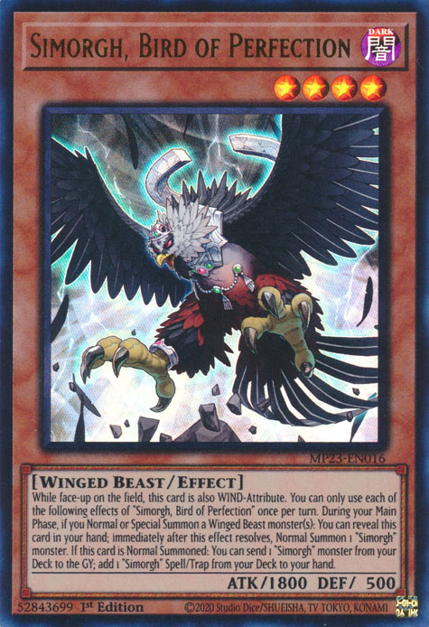 Simorgh, Bird of Perfection [MP23-EN016] Ultra Rare | Exor Games Bridgewater