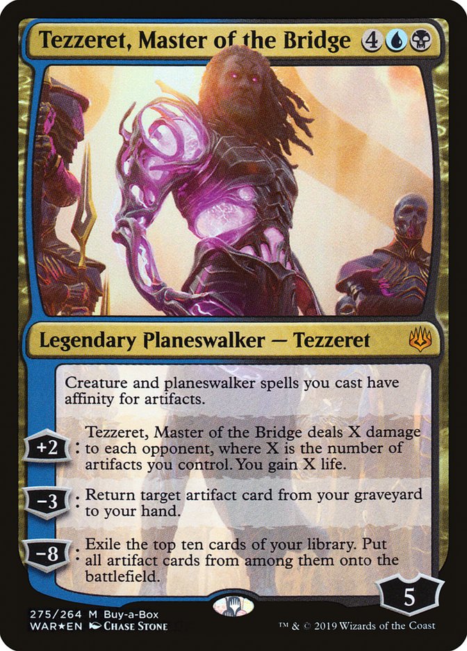 Tezzeret, Master of the Bridge (Buy-A-Box) [War of the Spark] | Exor Games Bridgewater