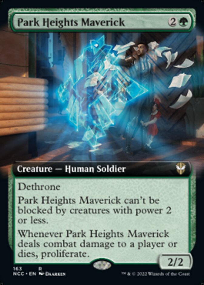 Park Heights Maverick (Extended Art) [Streets of New Capenna Commander] | Exor Games Bridgewater