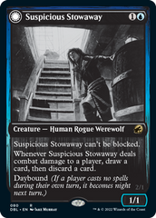 Suspicious Stowaway // Seafaring Werewolf [Innistrad: Double Feature] | Exor Games Bridgewater