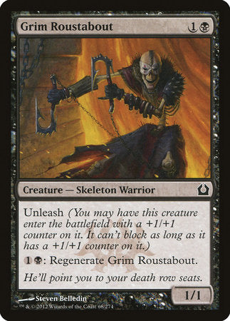 Grim Roustabout [Return to Ravnica] | Exor Games Bridgewater