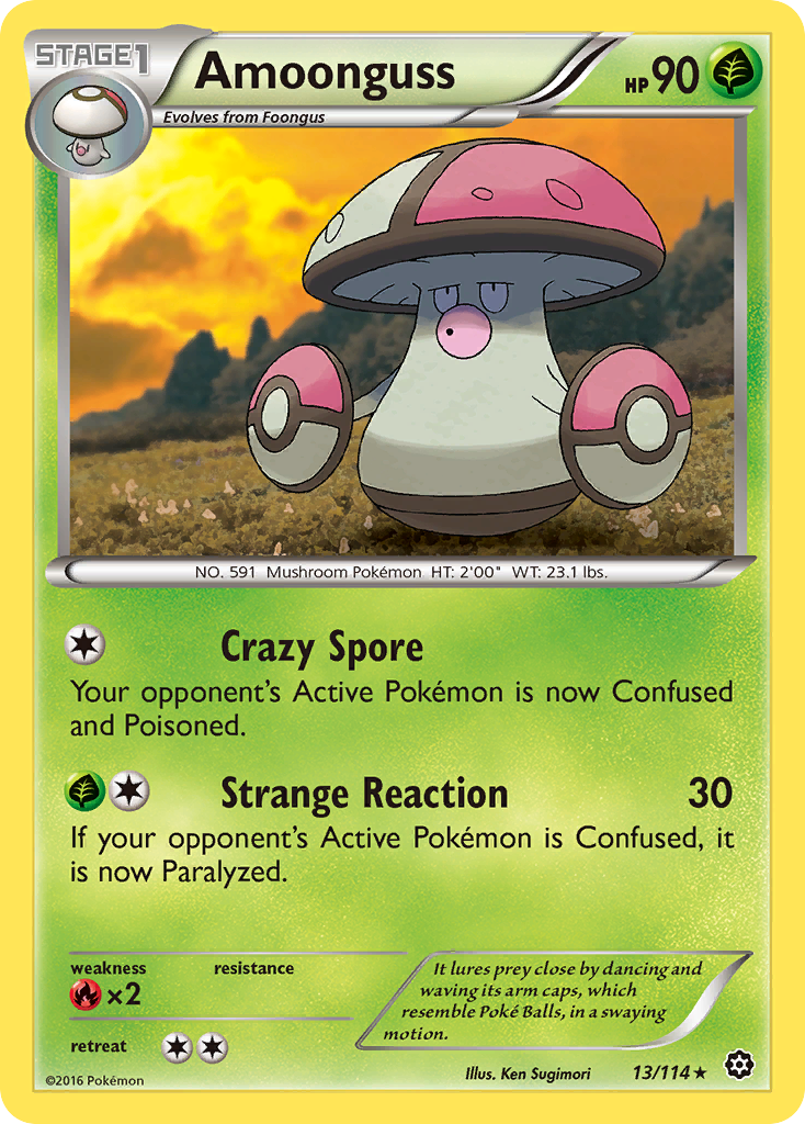 Amoonguss (13/114) [XY: Steam Siege] | Exor Games Bridgewater