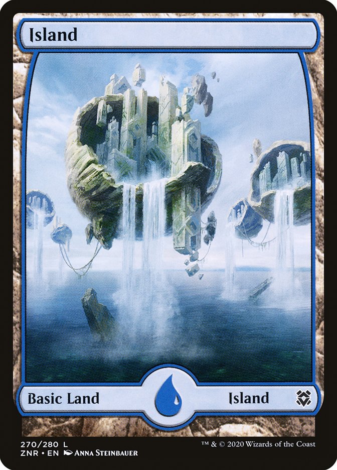 Island (270) [Zendikar Rising] | Exor Games Bridgewater