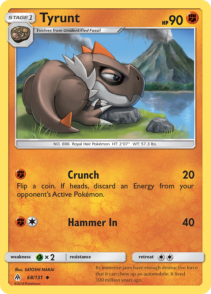 Tyrunt (68/131) [Sun & Moon: Forbidden Light] | Exor Games Bridgewater