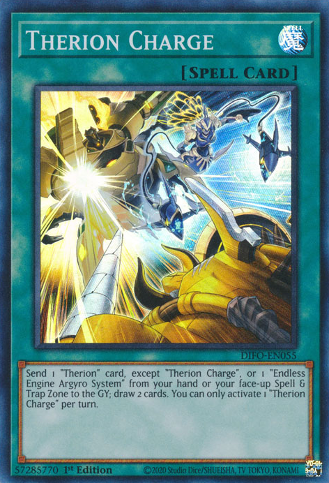 Therion Charge [DIFO-EN055] Super Rare | Exor Games Bridgewater