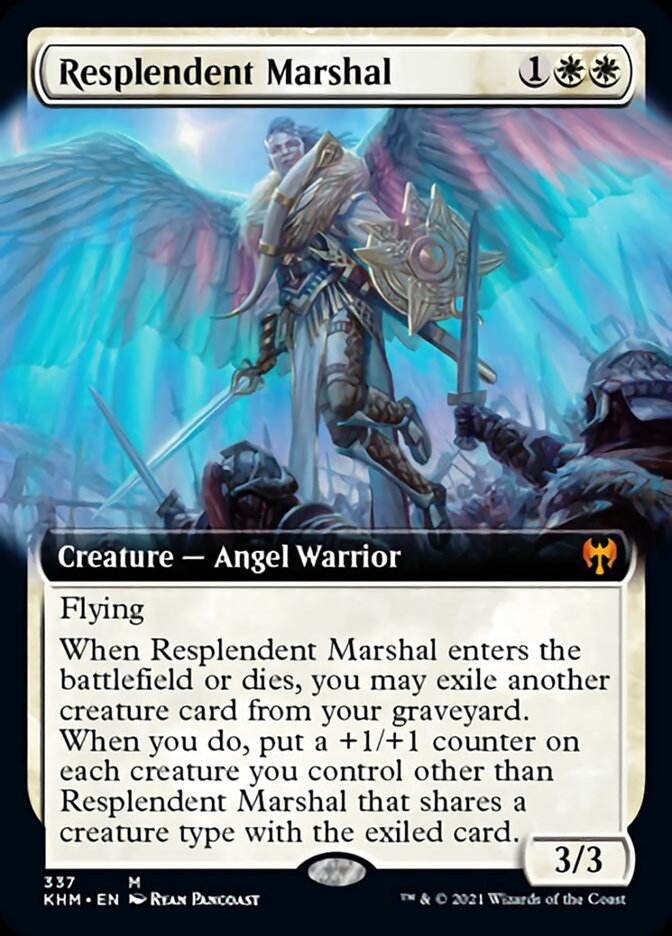 Resplendent Marshal (Extended Art) [Kaldheim] | Exor Games Bridgewater