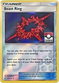 Beast Ring (102/131) (League Promo) [Sun & Moon: Forbidden Light] | Exor Games Bridgewater