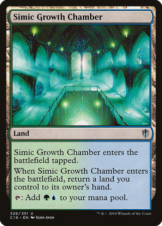 Simic Growth Chamber [Commander 2016] | Exor Games Bridgewater