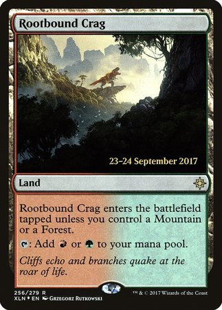 Rootbound Crag [Ixalan Promos] | Exor Games Bridgewater