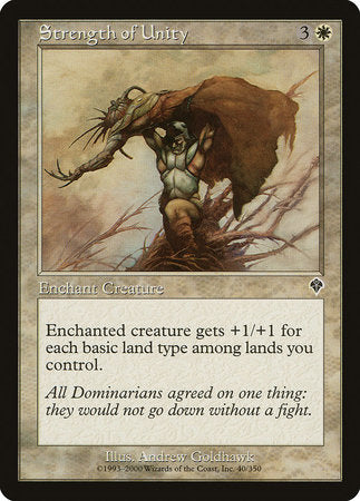 Strength of Unity [Invasion] | Exor Games Bridgewater