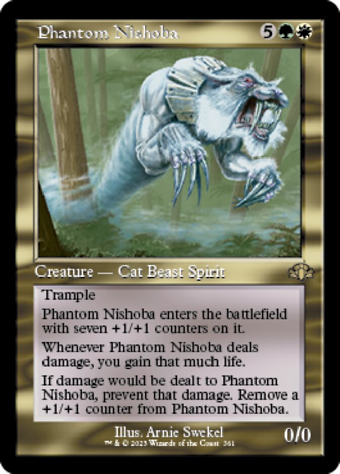 Phantom Nishoba (Retro) [Dominaria Remastered] | Exor Games Bridgewater