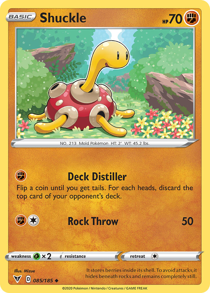 Shuckle (085/185) [Sword & Shield: Vivid Voltage] | Exor Games Bridgewater