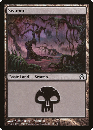 Swamp (103) [Duels of the Planeswalkers] | Exor Games Bridgewater