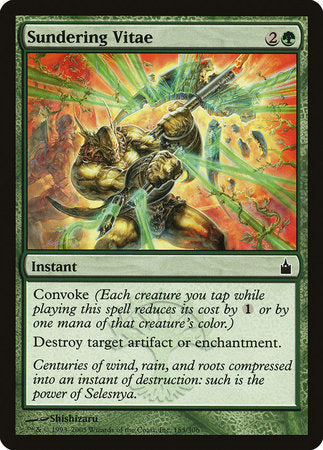 Sundering Vitae [Ravnica: City of Guilds] | Exor Games Bridgewater