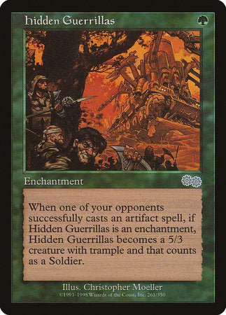 Hidden Guerrillas [Urza's Saga] | Exor Games Bridgewater
