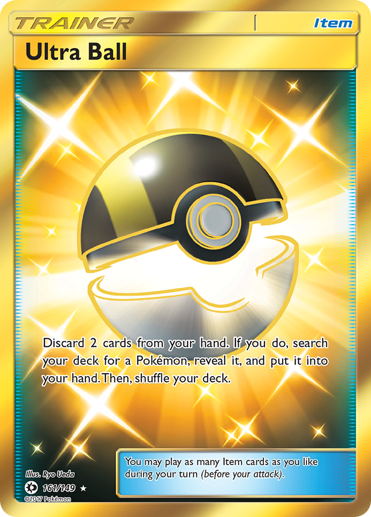 Ultra Ball (161/149) [Sun & Moon: Base Set] | Exor Games Bridgewater