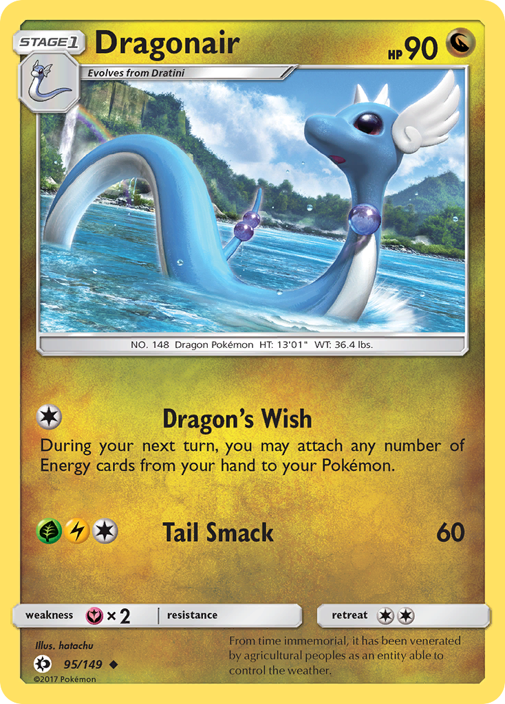 Dragonair (95/149) [Sun & Moon: Base Set] | Exor Games Bridgewater