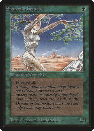 Shanodin Dryads [Limited Edition Beta] | Exor Games Bridgewater