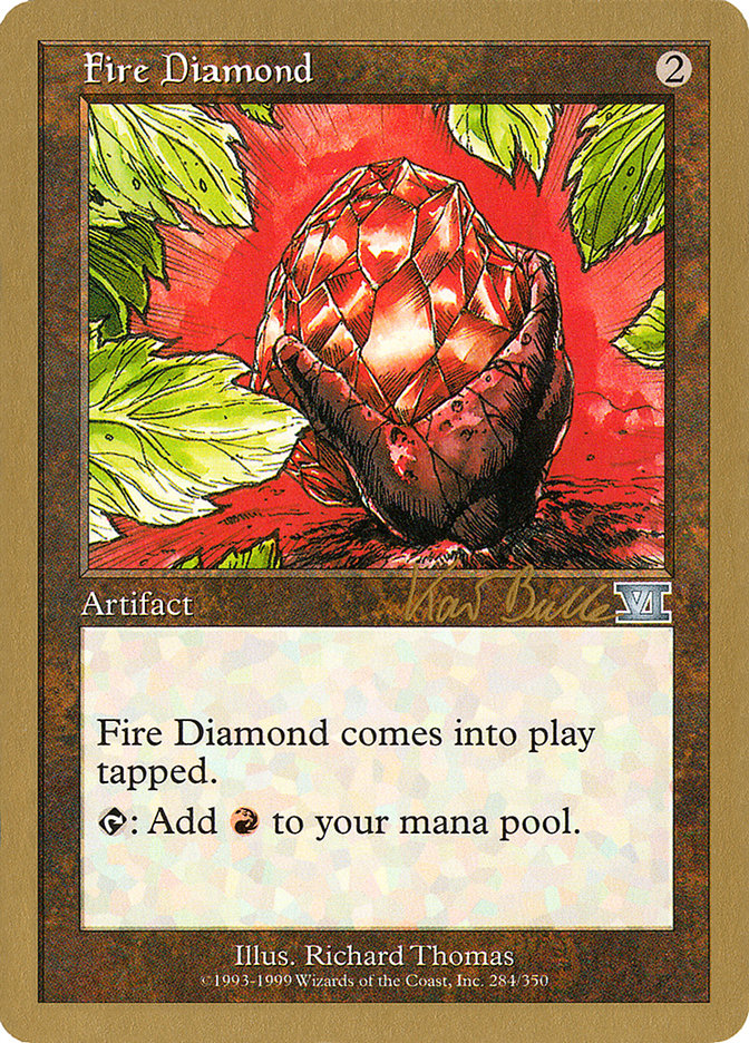 Fire Diamond (Kai Budde) [World Championship Decks 1999] | Exor Games Bridgewater