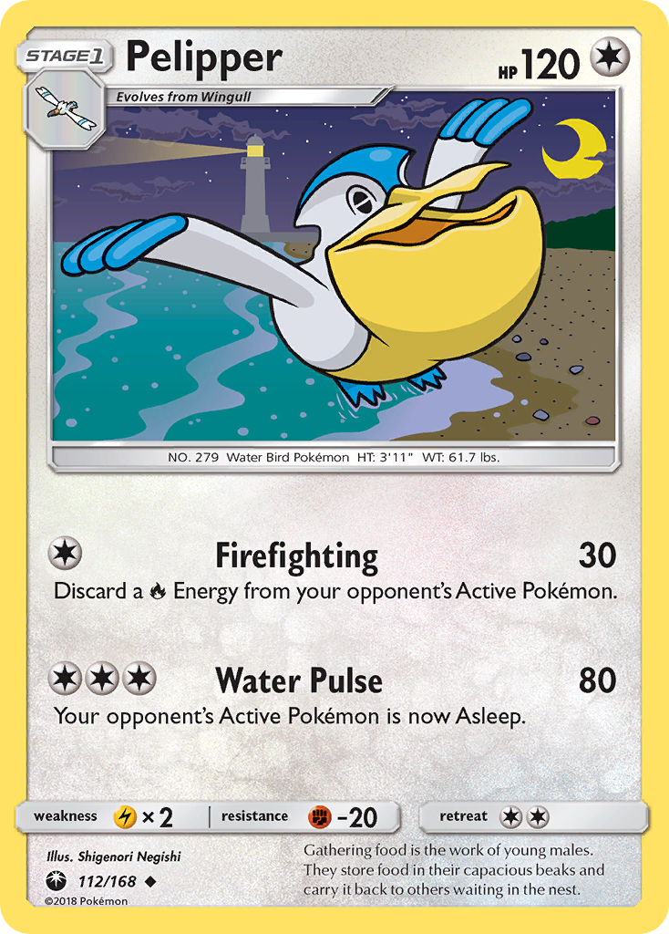 Pelipper (112/168) [Sun & Moon: Celestial Storm] | Exor Games Bridgewater