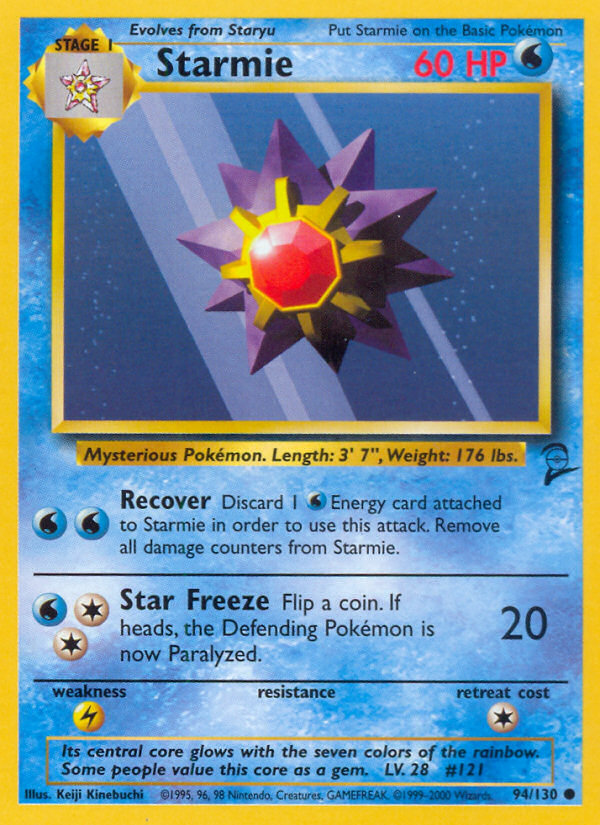 Starmie (94/130) [Base Set 2] | Exor Games Bridgewater