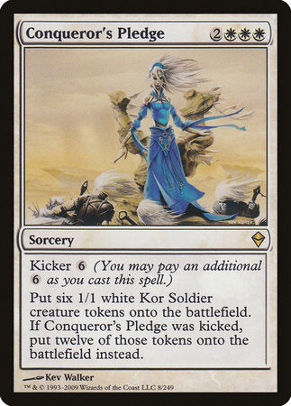 Conqueror's Pledge [Zendikar] | Exor Games Bridgewater