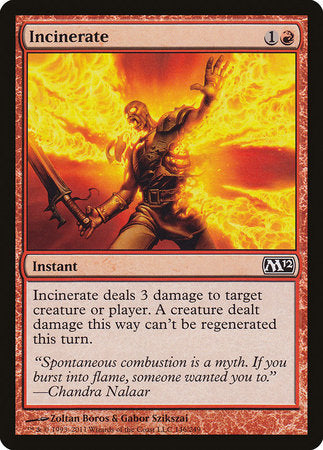 Incinerate [Magic 2012] | Exor Games Bridgewater