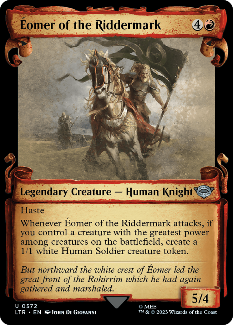 Eomer of the Riddermark [The Lord of the Rings: Tales of Middle-Earth Showcase Scrolls] | Exor Games Bridgewater