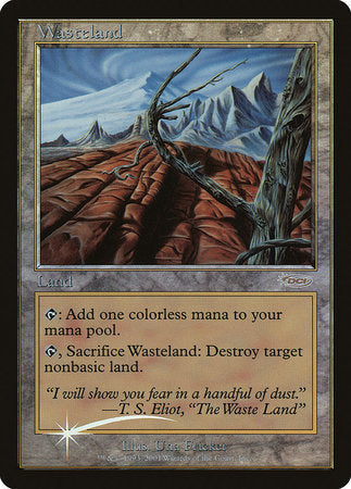 Wasteland [Magic Player Rewards 2001] | Exor Games Bridgewater