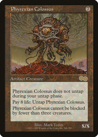 Phyrexian Colossus [Urza's Saga] | Exor Games Bridgewater