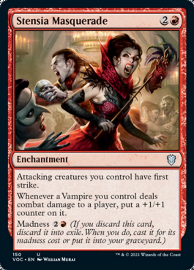 Stensia Masquerade [Innistrad: Crimson Vow Commander] | Exor Games Bridgewater