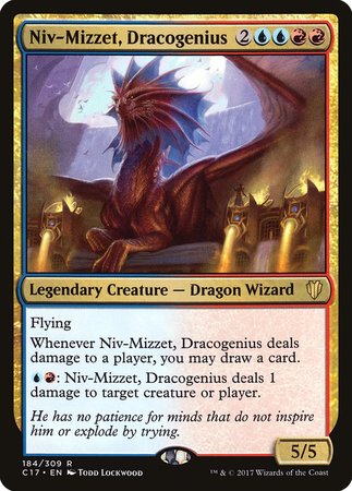 Niv-Mizzet, Dracogenius [Commander 2017] | Exor Games Bridgewater