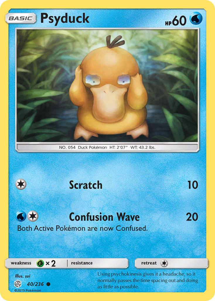 Psyduck (40/236) [Sun & Moon: Cosmic Eclipse] | Exor Games Bridgewater
