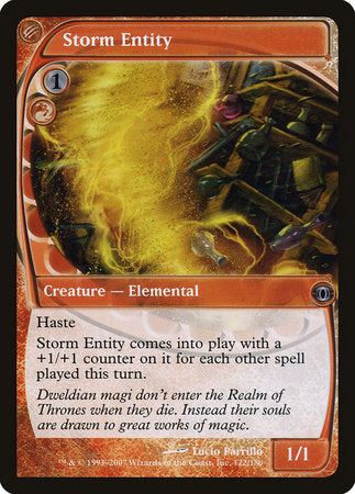 Storm Entity [Future Sight] | Exor Games Bridgewater