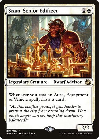 Sram, Senior Edificer [Aether Revolt] | Exor Games Bridgewater