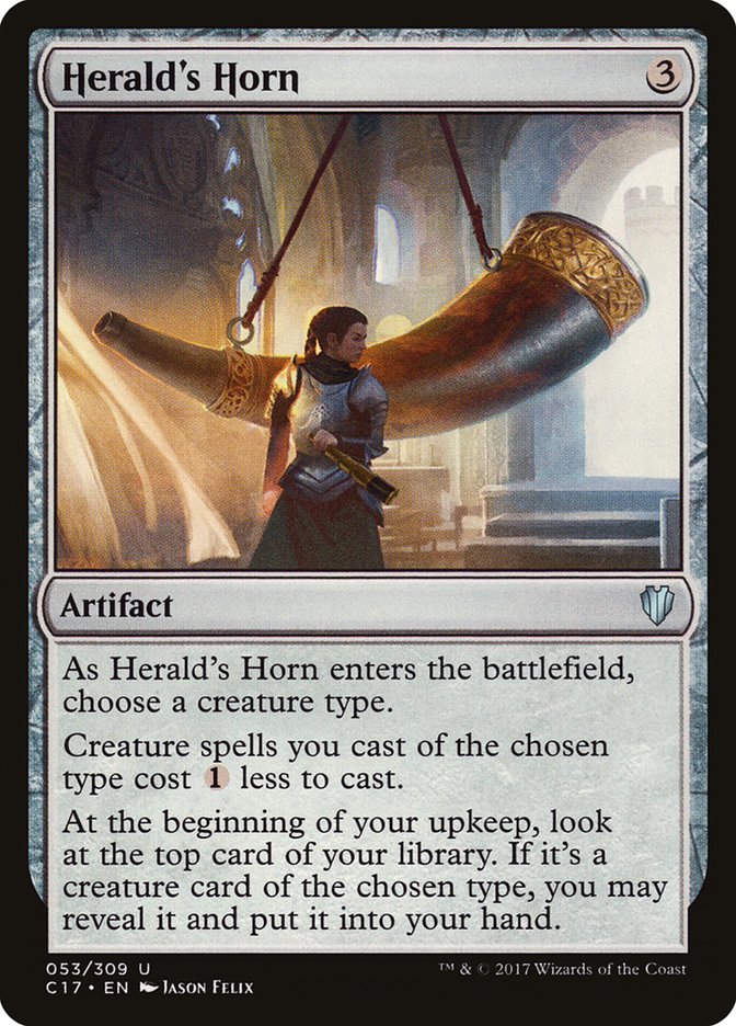 Herald's Horn [Commander 2017] | Exor Games Bridgewater